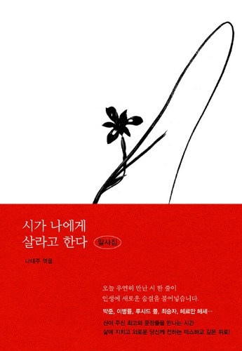 시가 나에게 살라고 한다 필사집（詩が私に、生きるよう語りかける | 筆写本）